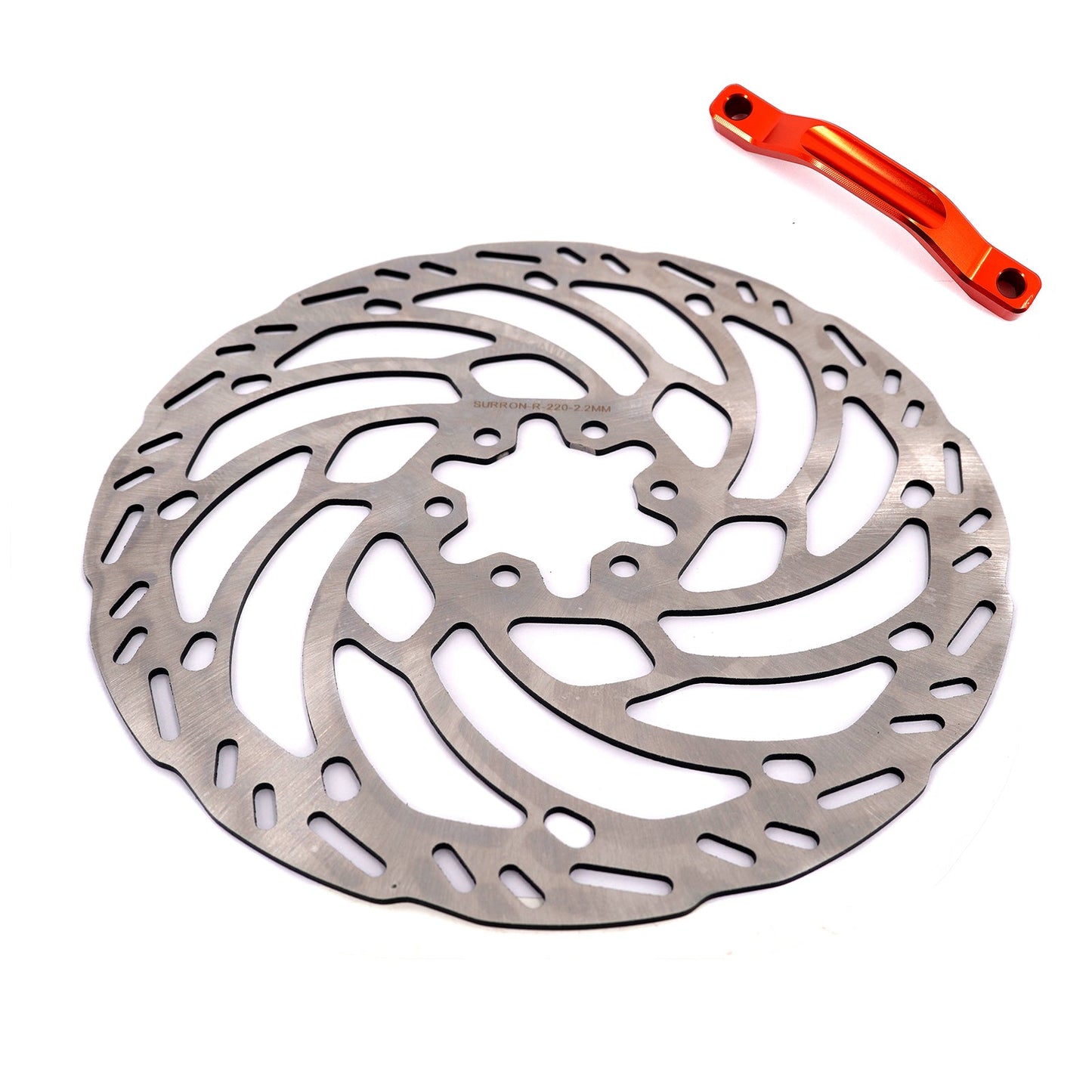 KKE Front 220MM Disc with Adapter For Surron LBX, Segway, Light E-moto