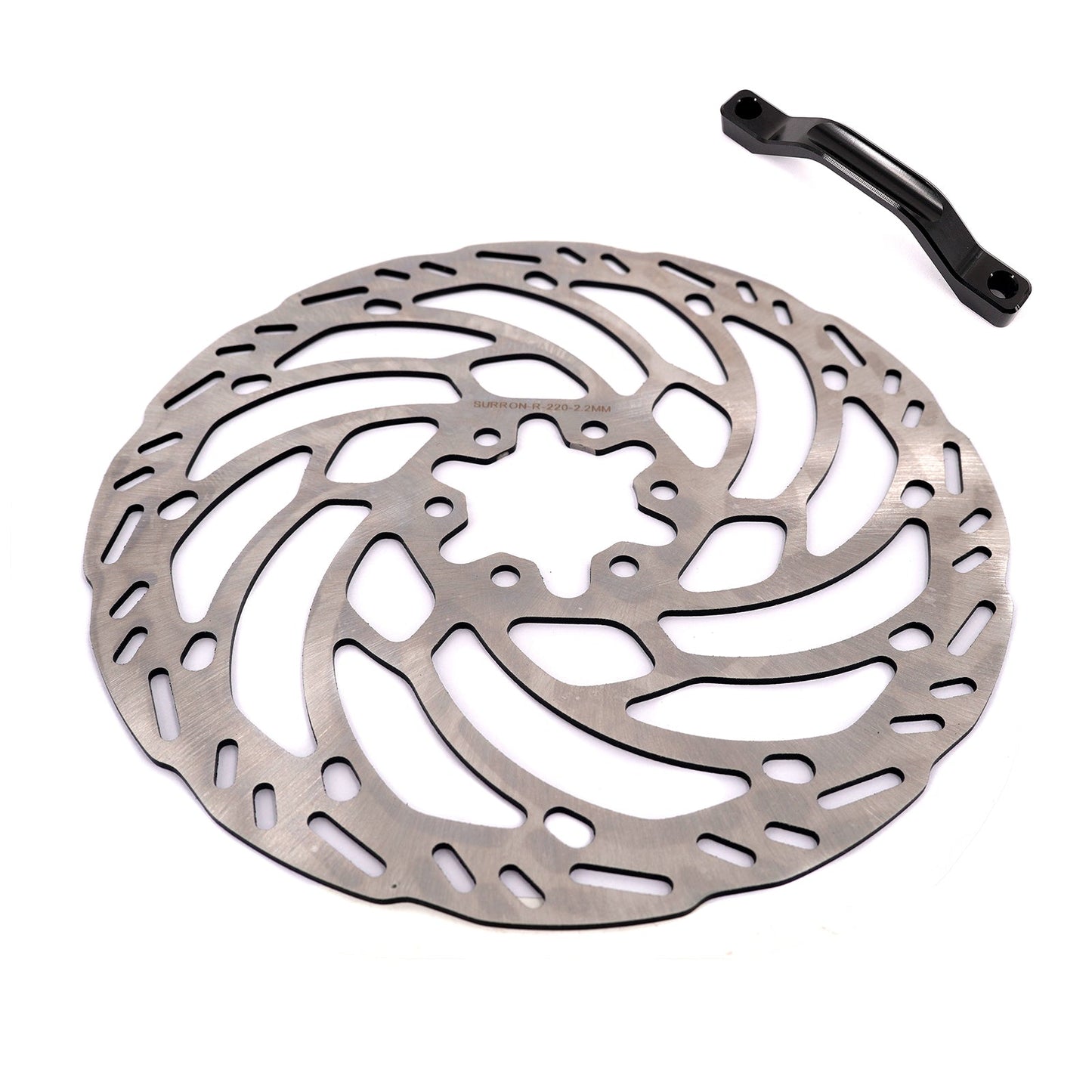 KKE Front 220MM Disc with Adapter For Surron LBX, Segway, Light E-moto