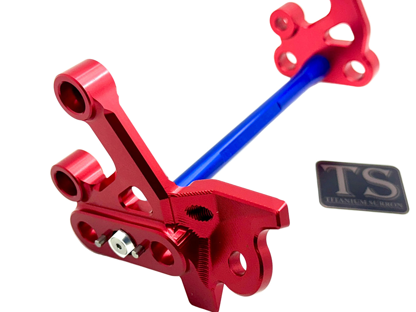 Custom CNC Aluminum Footpeg Bracket Assembly E-Ride Pro
