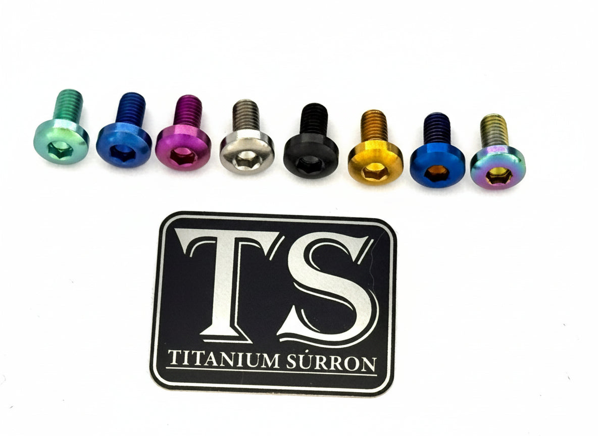 Titanium Hardware (Individual M6 Bolts)