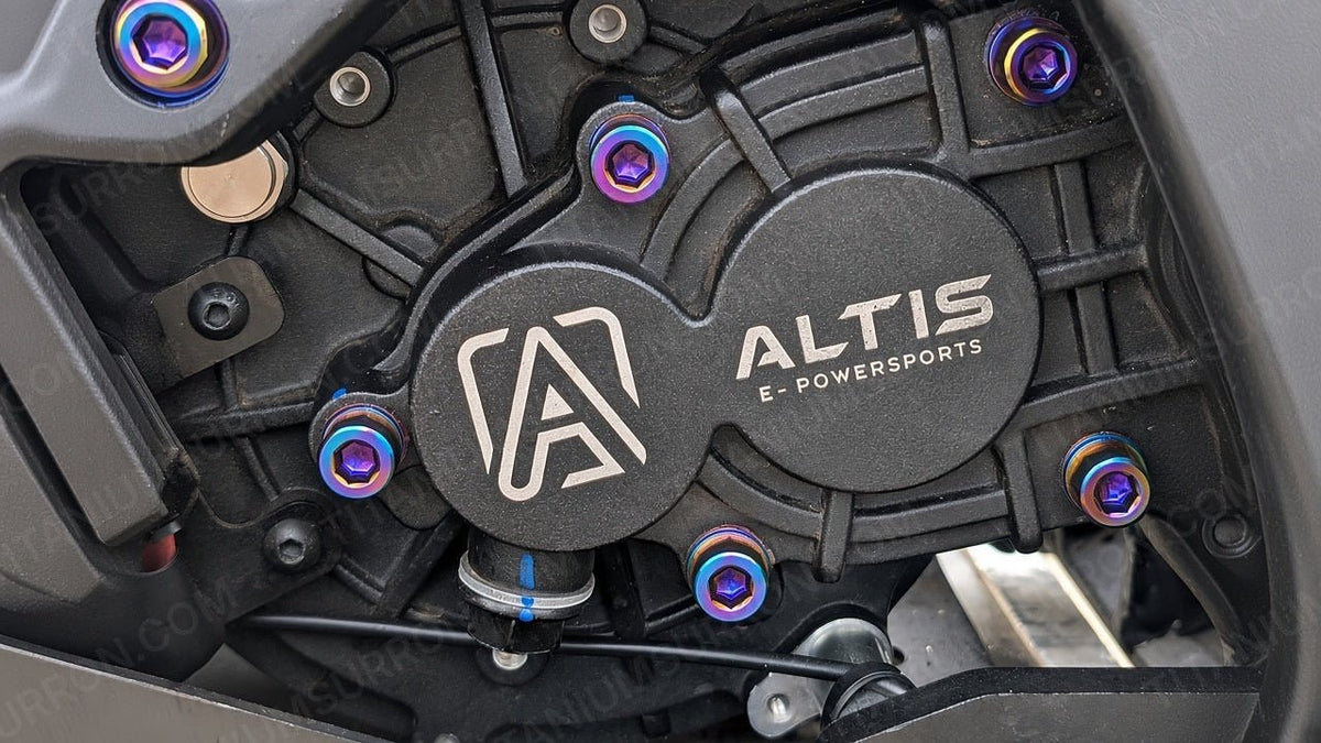 Altis Sigma Gearbox Cover Titanium Bolt Kit