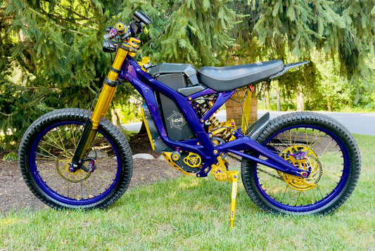 FASTACE Custom Gold Fork for e - moto