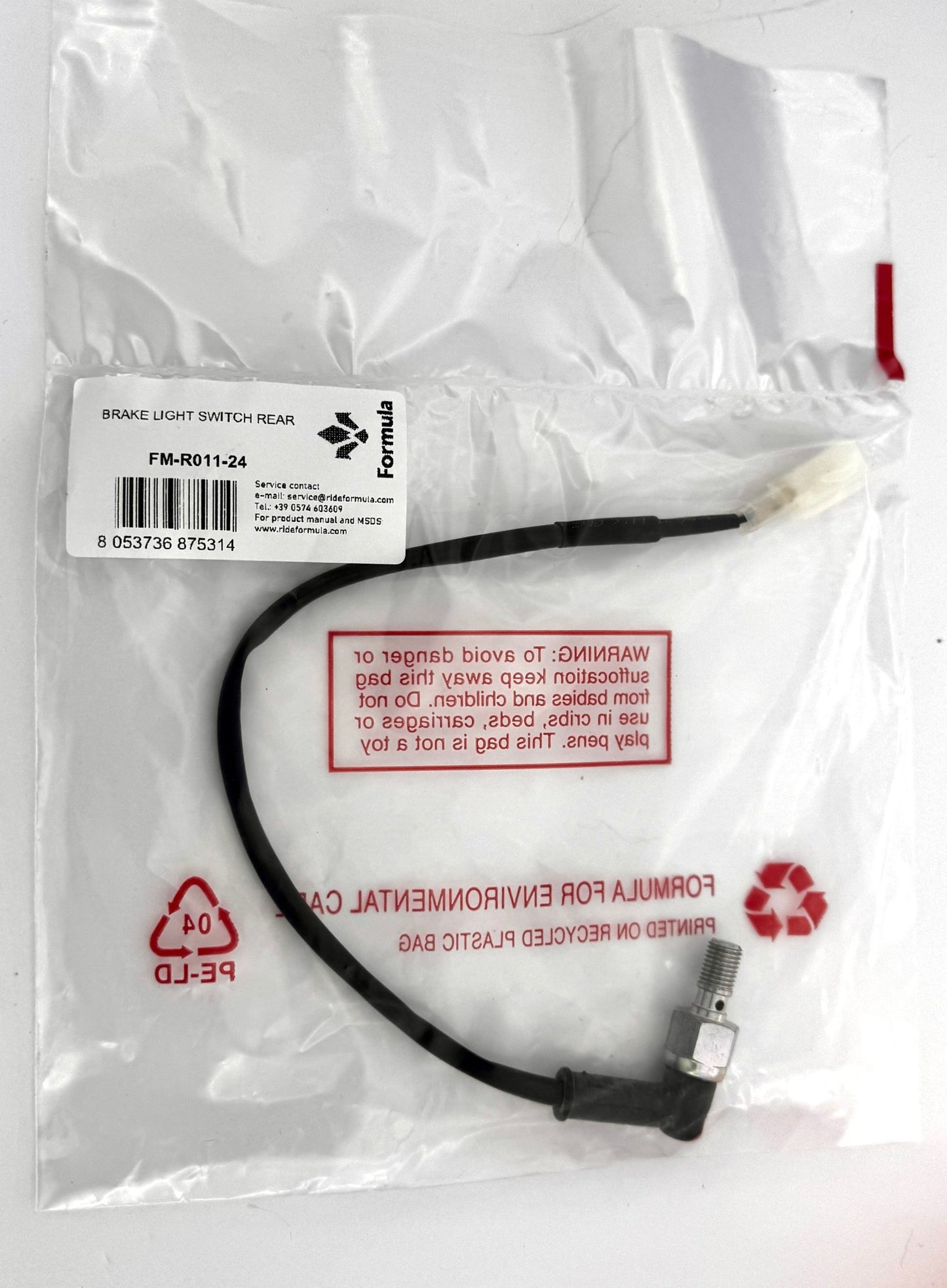 Formula E - Moto Brake Light Switch (Rear brake only)