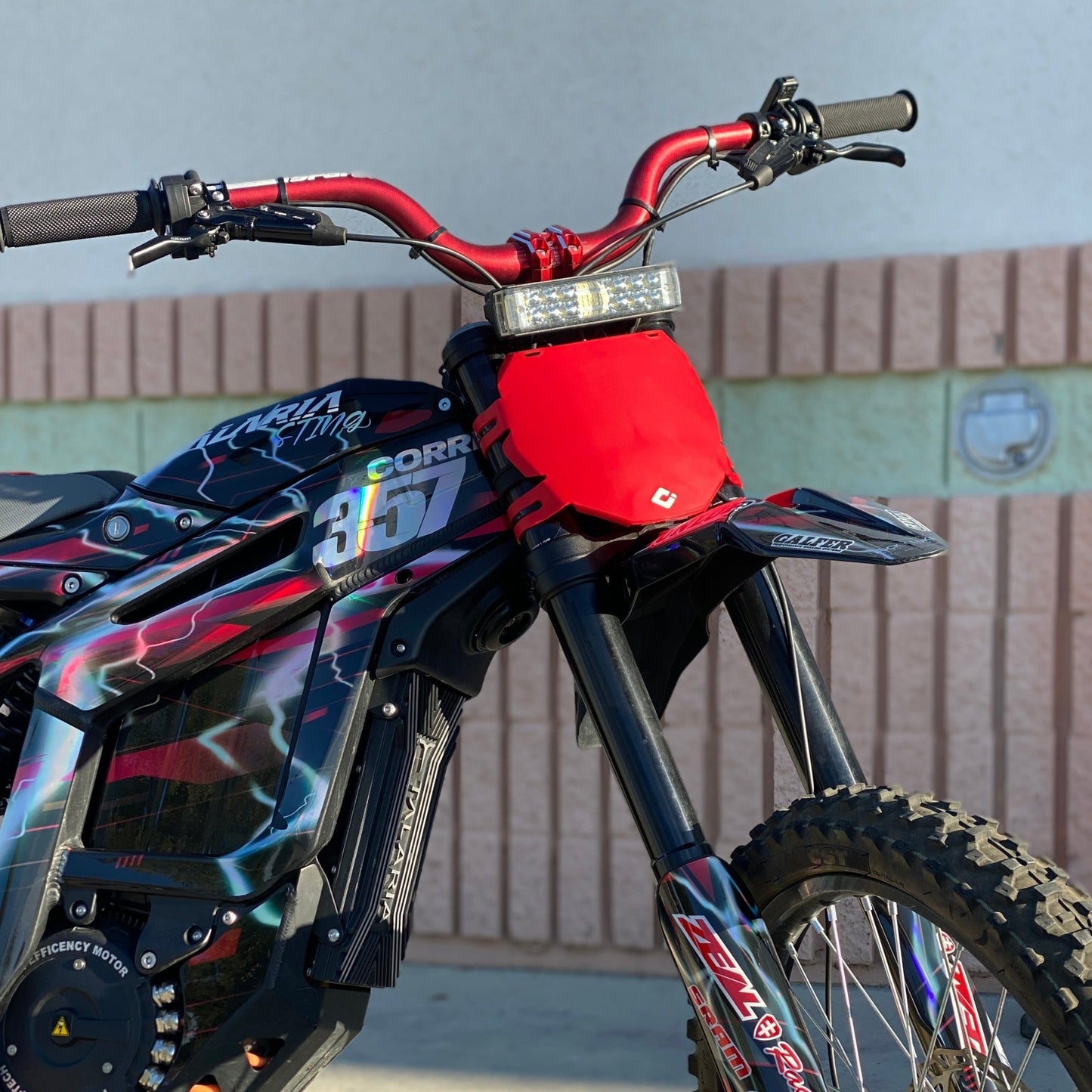Front Number Plate for Surron, Segway, Talaria, and other E - moto