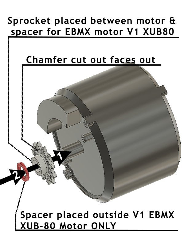 Heavy Hitter 520 Primary Drive Conversion OEM/EBMX Ultra Motors