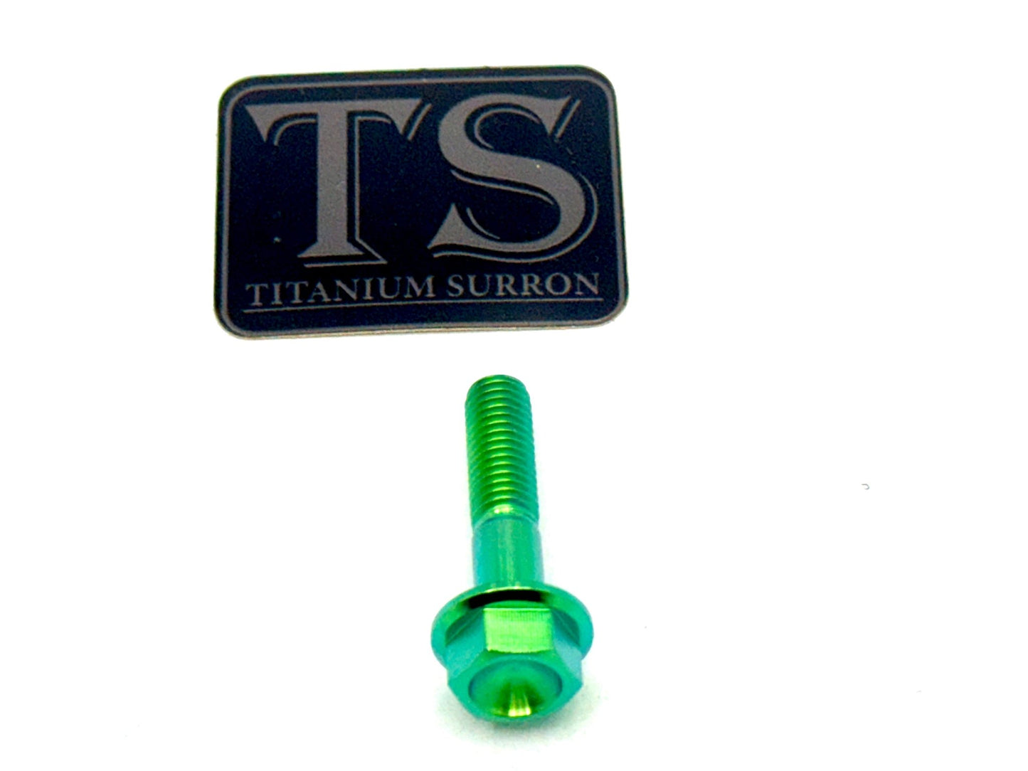 M8x30mm or M8x35mm Hex Flange Titanium Bolt