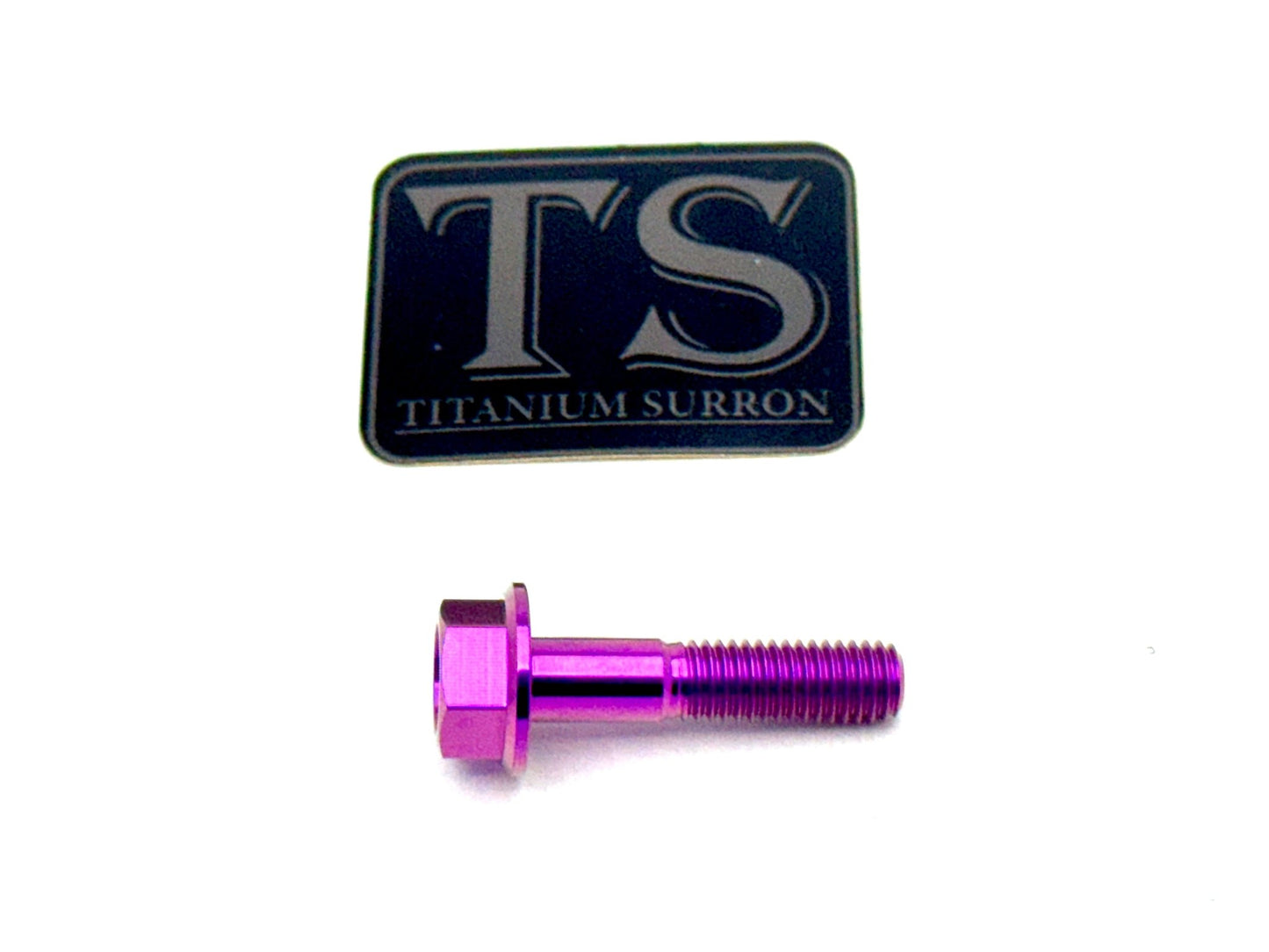 M8x30mm or M8x35mm Hex Flange Titanium Bolt