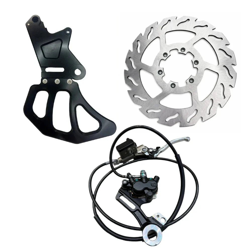 Moto Brake Single Caliper Rear Brake Kit