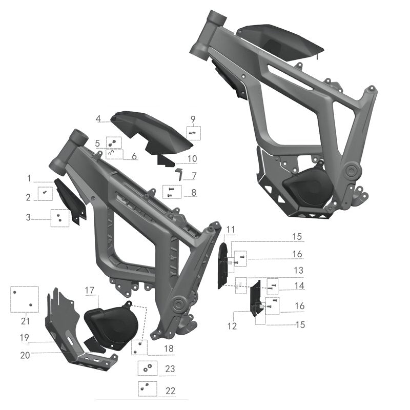 Talaria Frame Fixing Parts Sting R (MX3 / MX4)