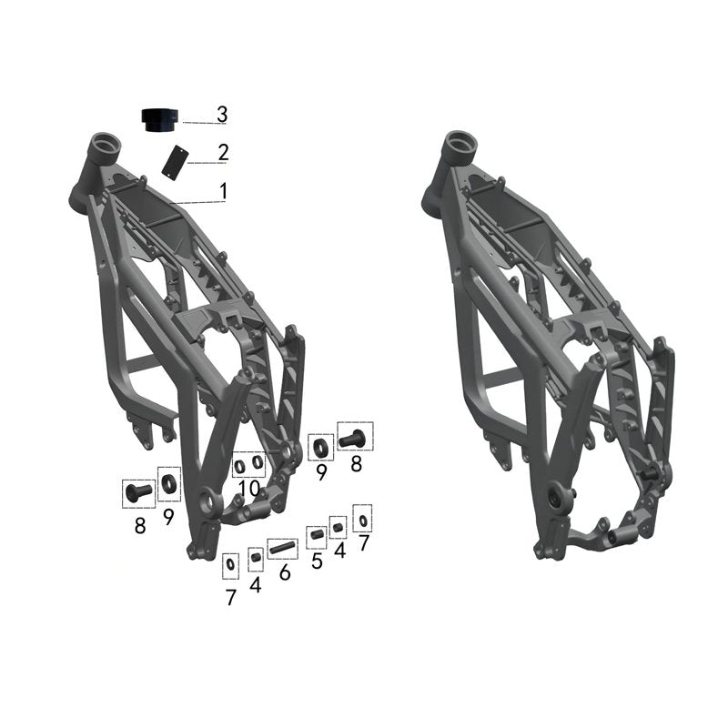 Talaria MX3 and MX4 Frame Accessories
