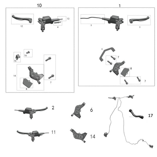 Talaria (R MX4) Brakes and Brake Parts