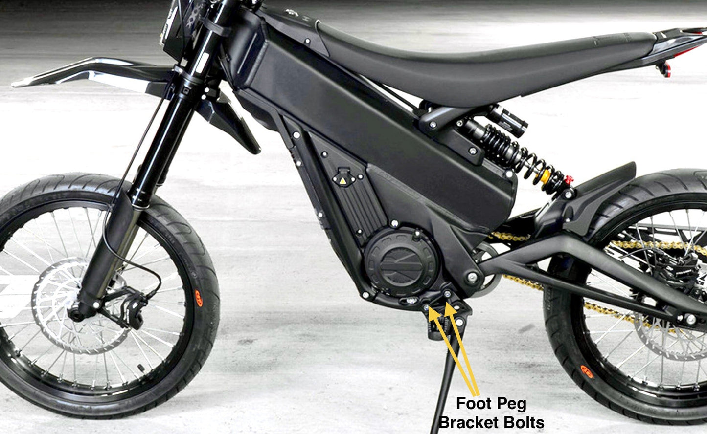 Talaria XXX Seat Subframe or Foot Peg Titanium Bolts (4)