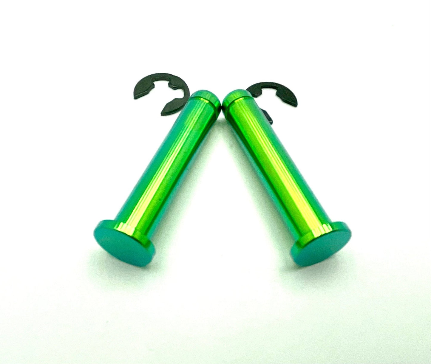 Green Titanium Battery Lid Pins for Surron Light Bee and Segway X160 and X260