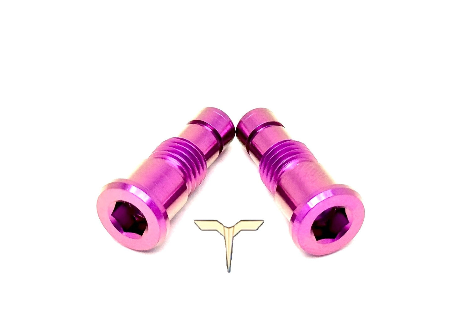 Purple Titanium Battery Lid Pins for Talaria Sting R MX4