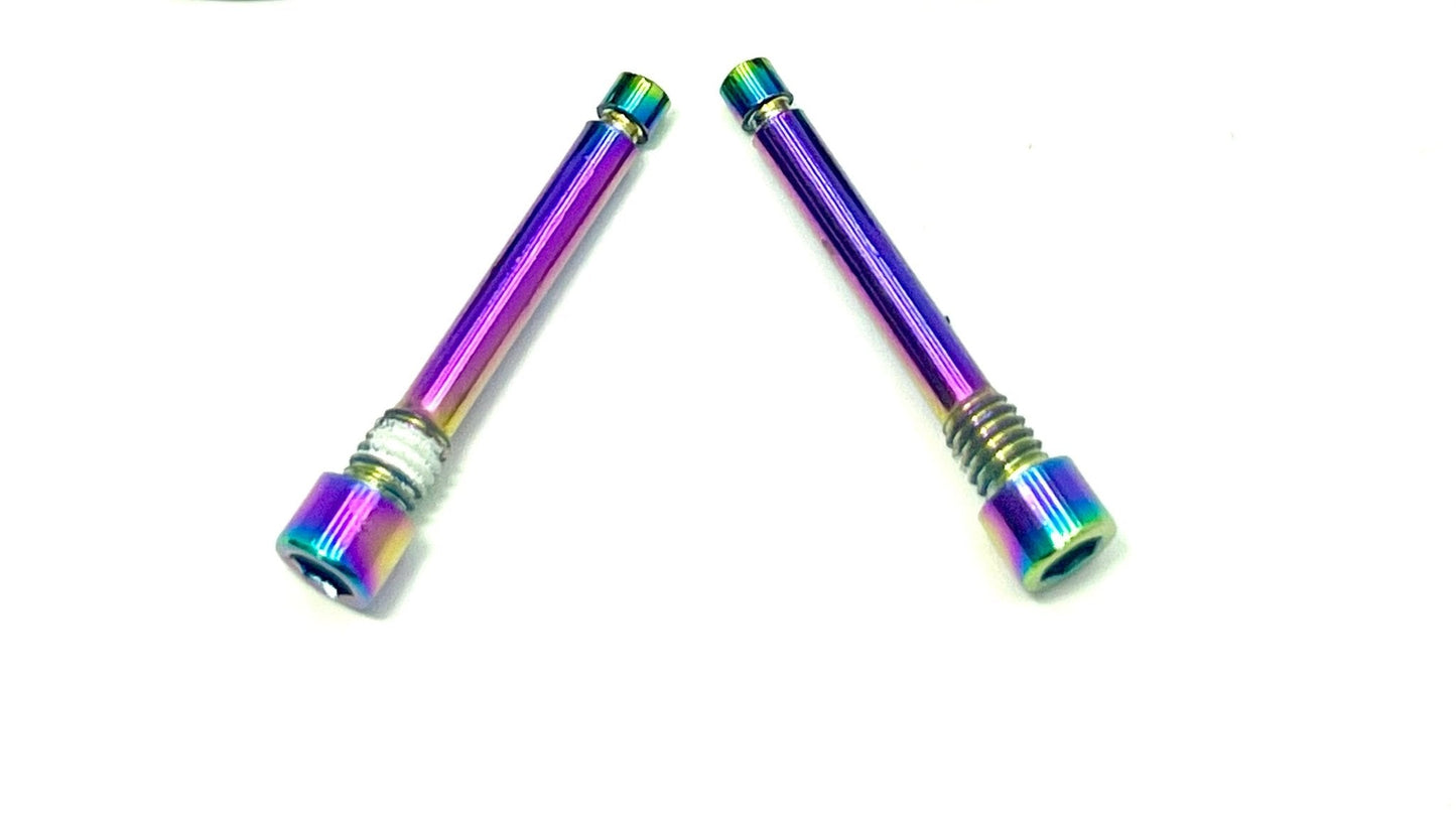 Rainbow Titanium Brake Pad Retaining Screws/ Slide Pins for Surron, Talaria, 79 Bike, Rerode, E-Ride Pro, Pro SS, Segway