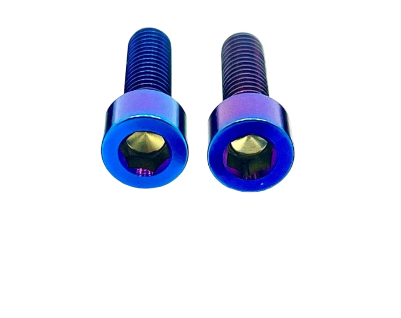 Burnt Blue Titanium Brake Caliper Bolt Kit, for Surron, Talaria, 79 Bike, Rerode, E-Ride Pro, Pro SS, & Segway