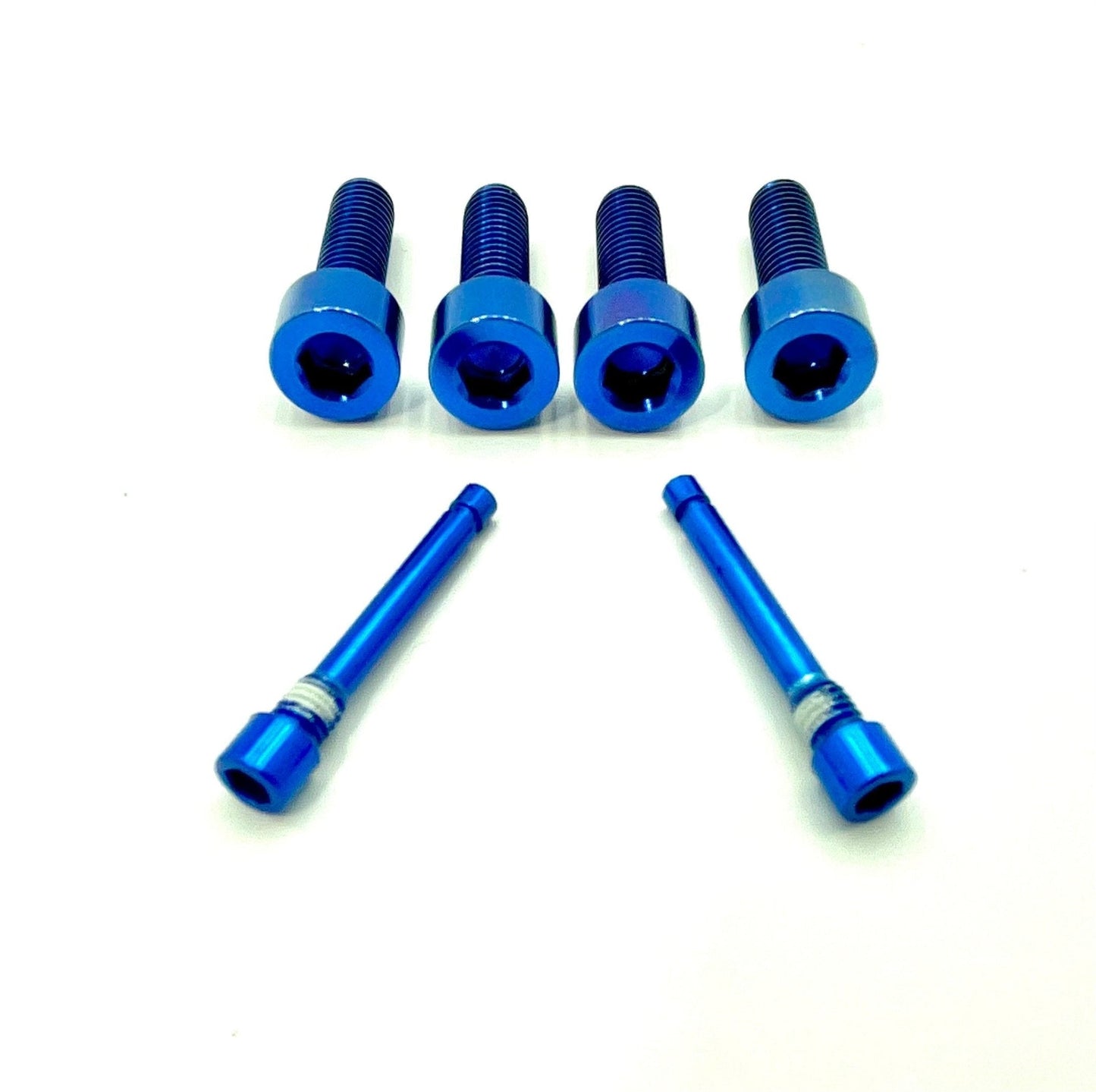 Blue Titanium Brake Caliper Bolt Kit, for Surron, Talaria, 79 Bike, Rerode, E-Ride Pro, Pro SS, & Segway
