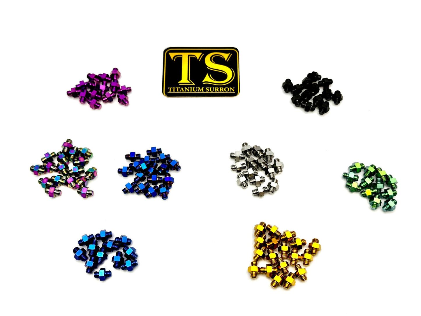 Titanium Grips for E - moto Pegs (24 pcs)