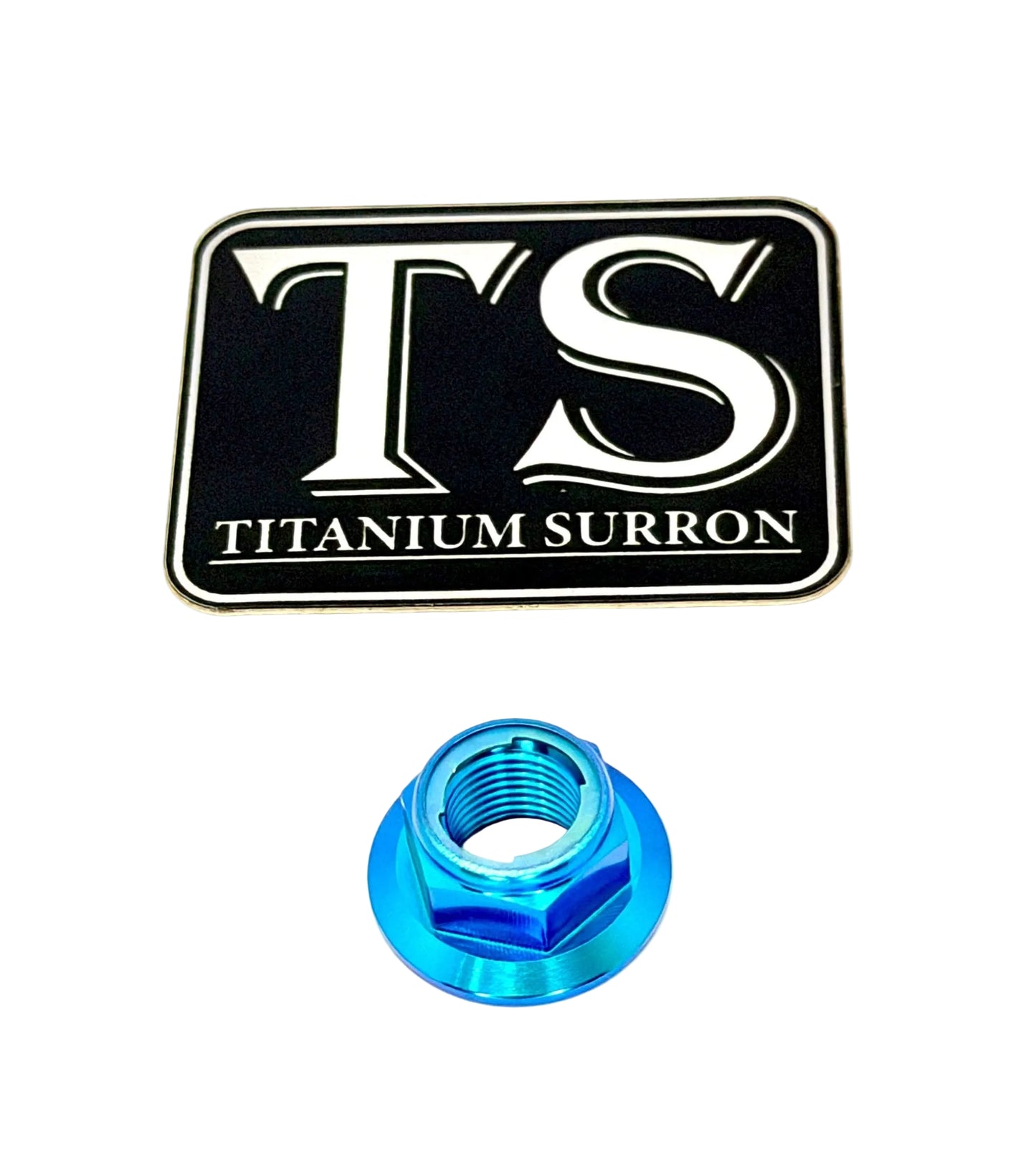 Titanium Jackshaft Nut for Surron, Segway, E-Ride Pro. M10x1.0