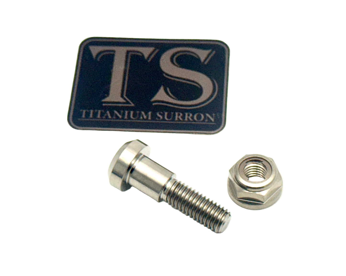 Titanium Kickstand Bolt/ Nut Set - E - Ride Pro, Surron, Segway