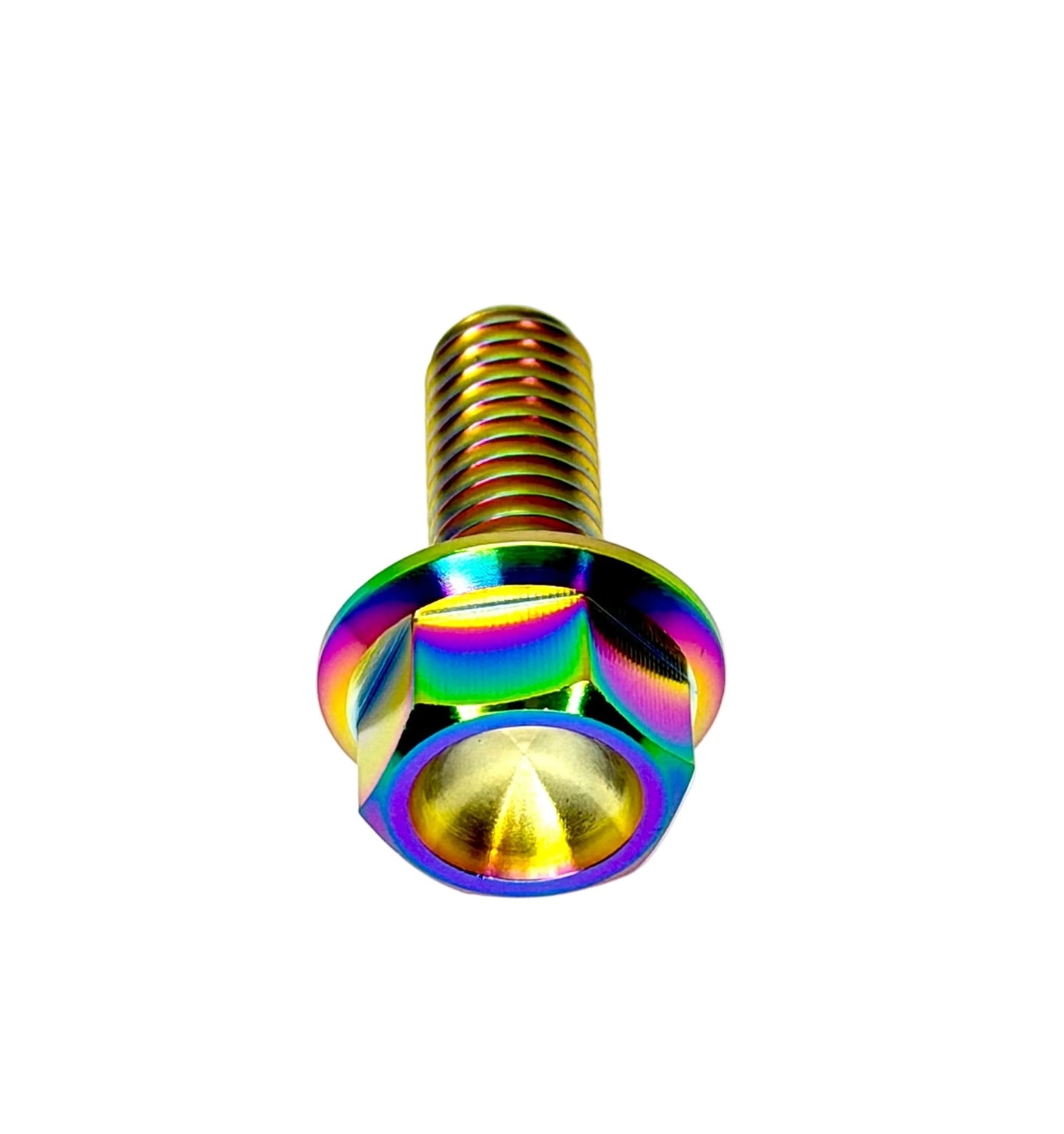 Titanium M8x1.25x20mm Hex Flange Bolt (Aerospace Grade)