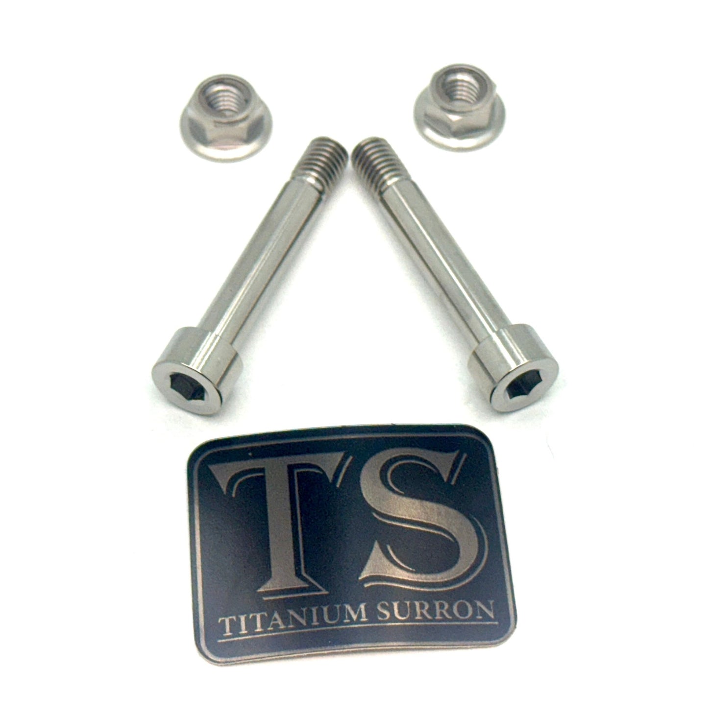 Titanium Rear Shock Mount Hardware (4 Pieces) E - Ride Pro