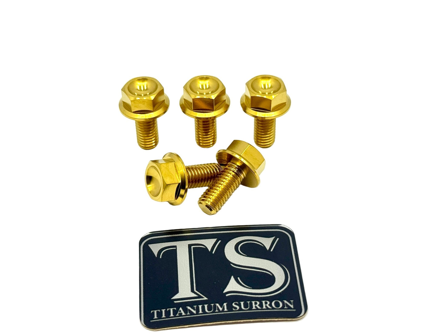 Titanium Rear Sprocket Bolts - E - Moto