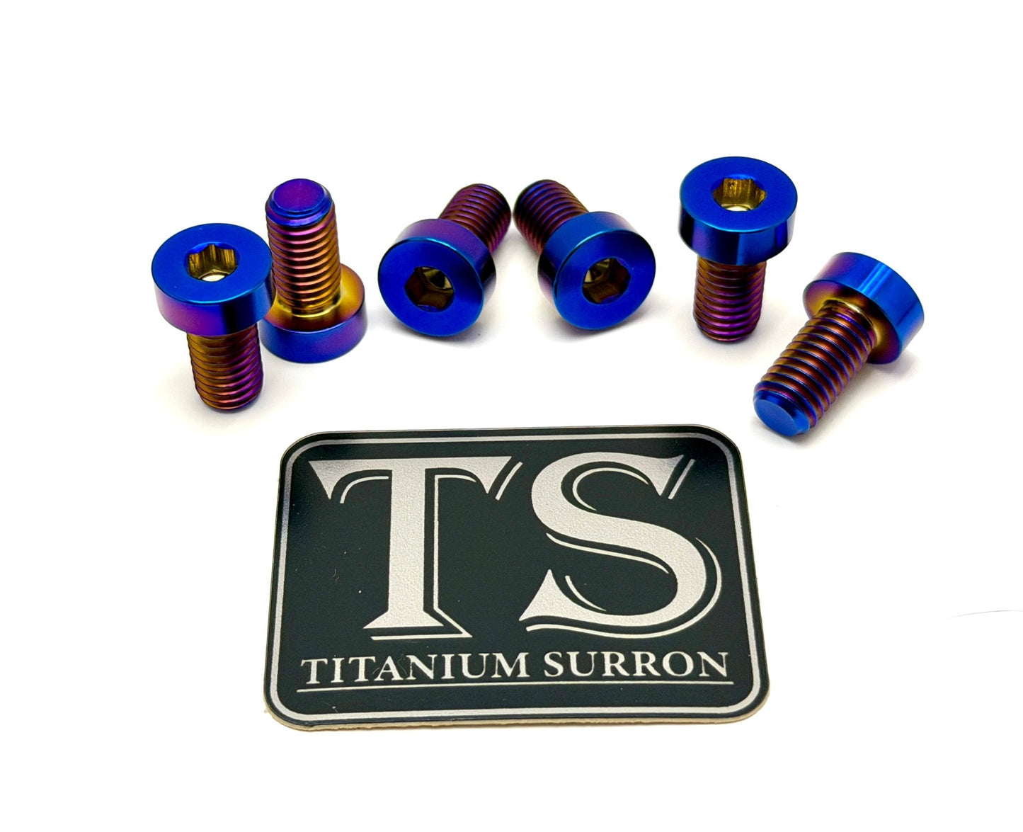 Titanium Rear Sprocket Bolts - E - Moto