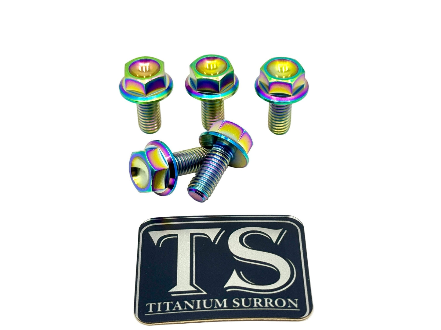 Titanium Rear Sprocket Bolts - E - Moto