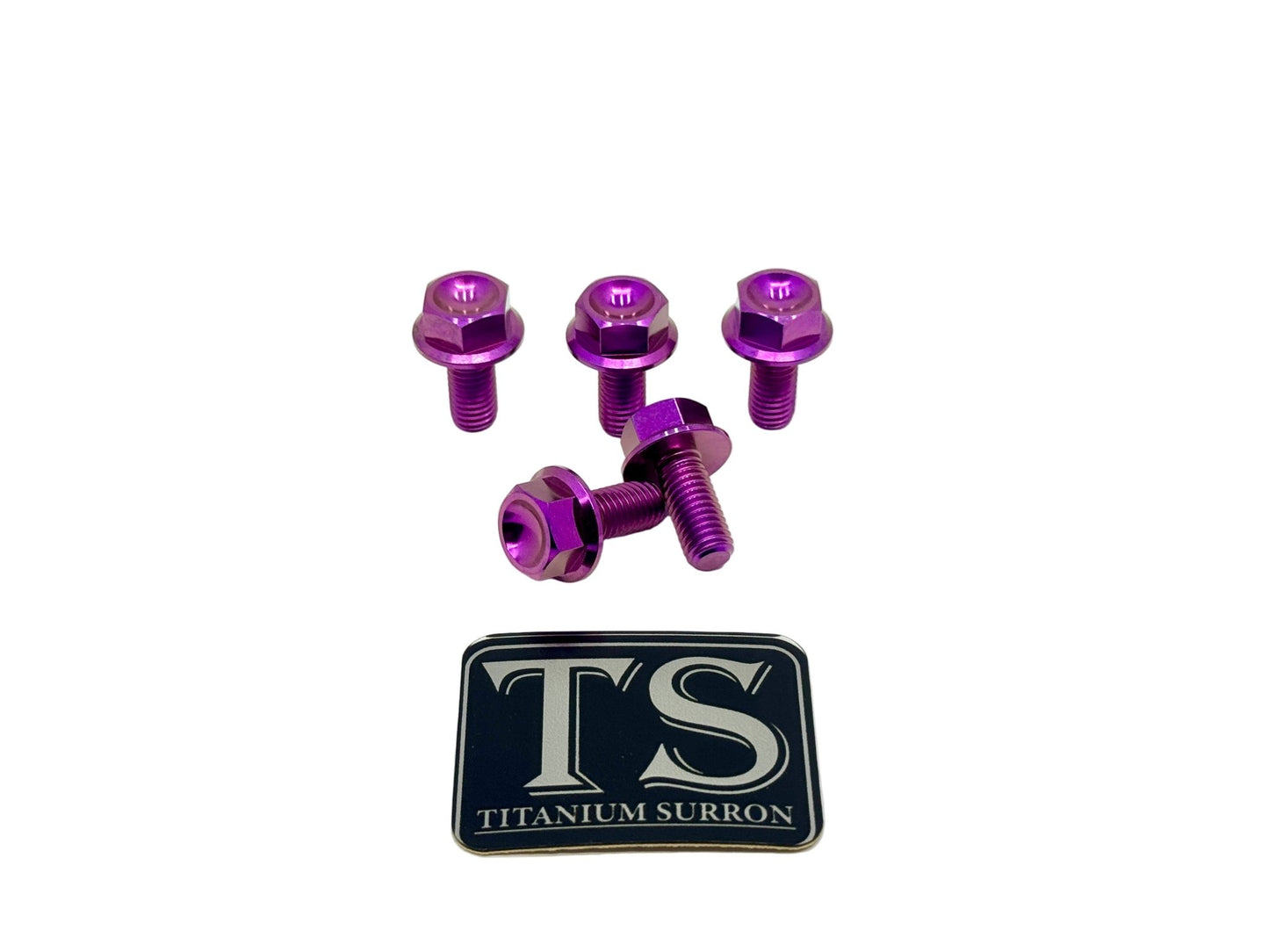 Titanium Rear Sprocket Bolts - E - Moto