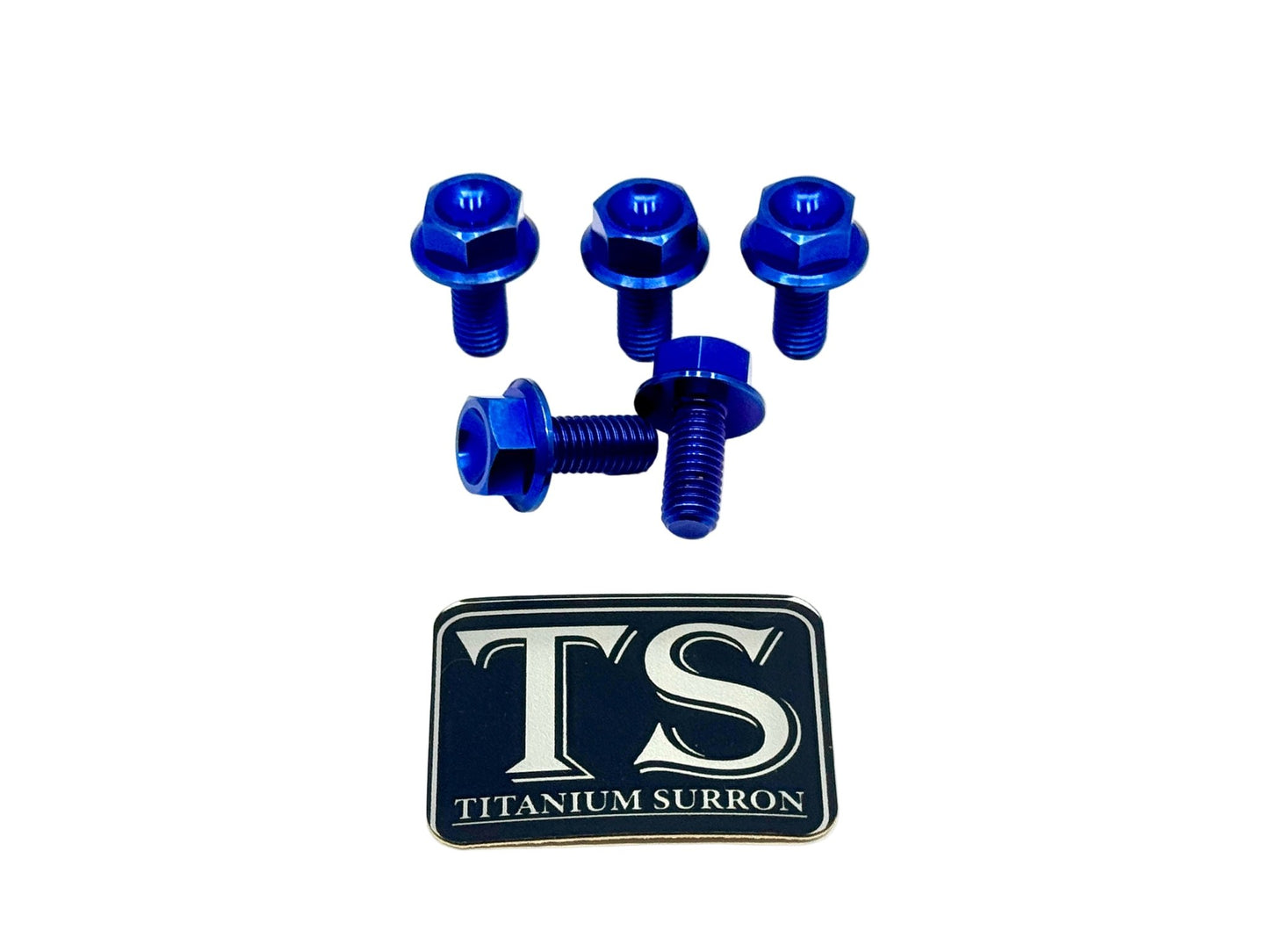 Titanium Rear Sprocket Bolts - E - Moto