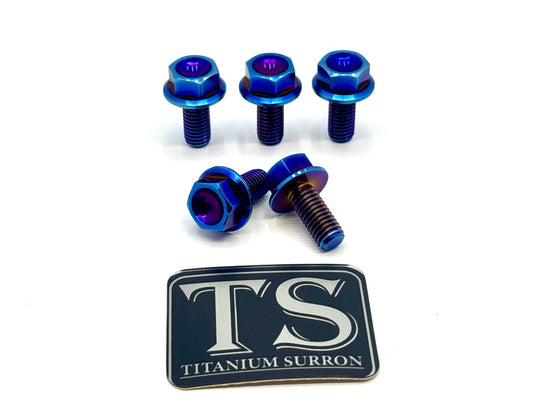 Titanium Rear Sprocket Bolts - E - Moto