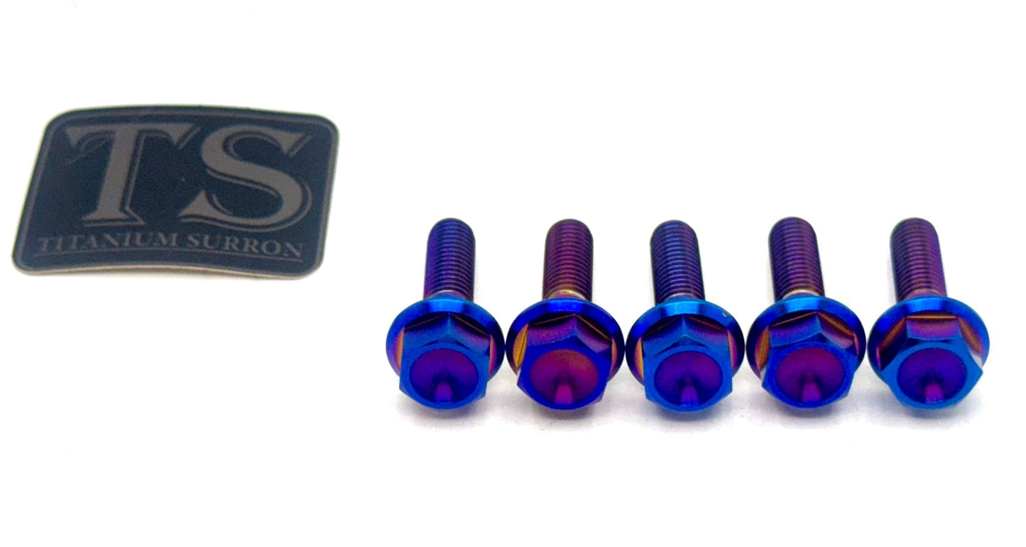 Titanium Sprocket Bolts - E - Moto