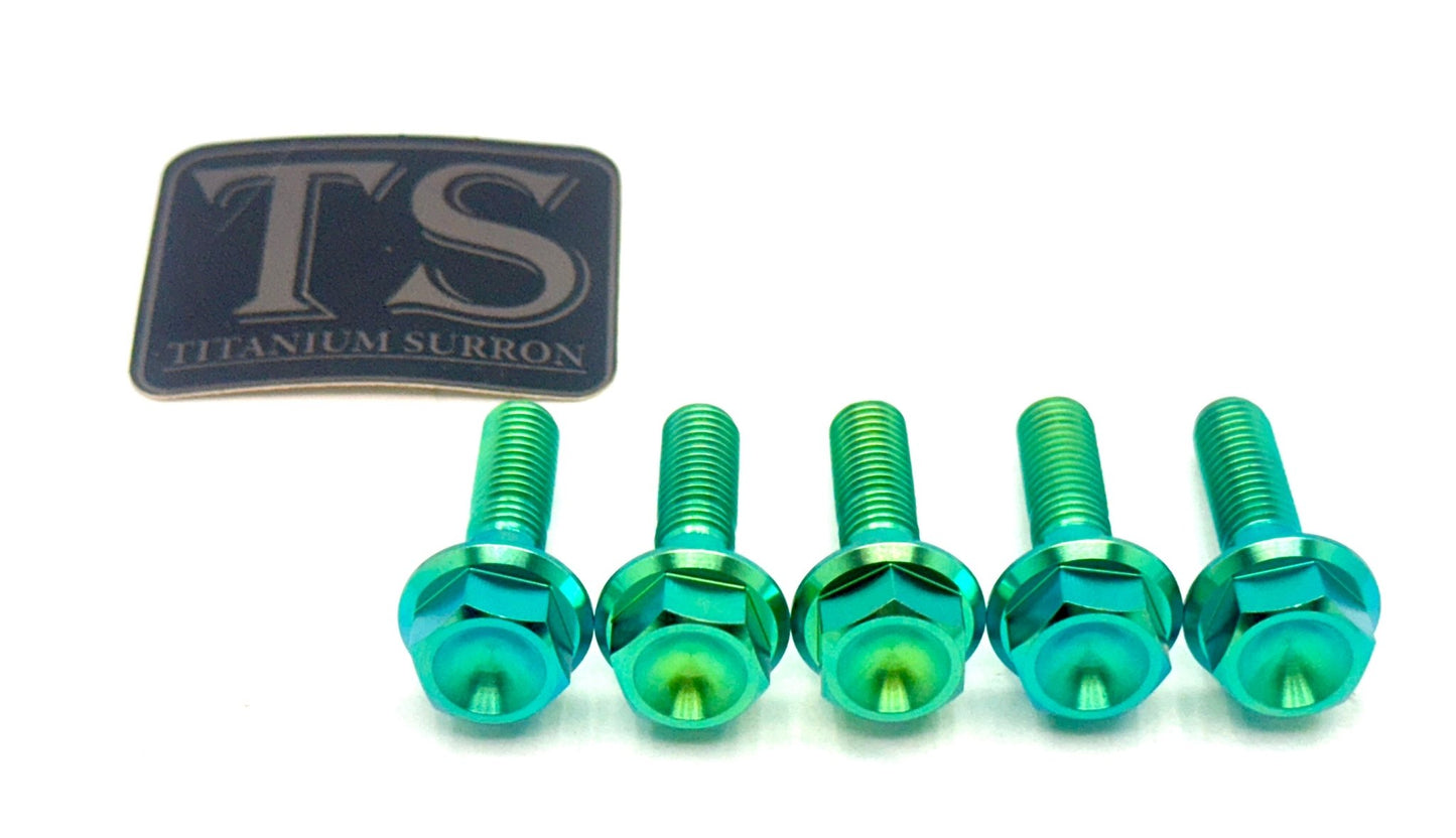Titanium Sprocket Bolts - E - Moto