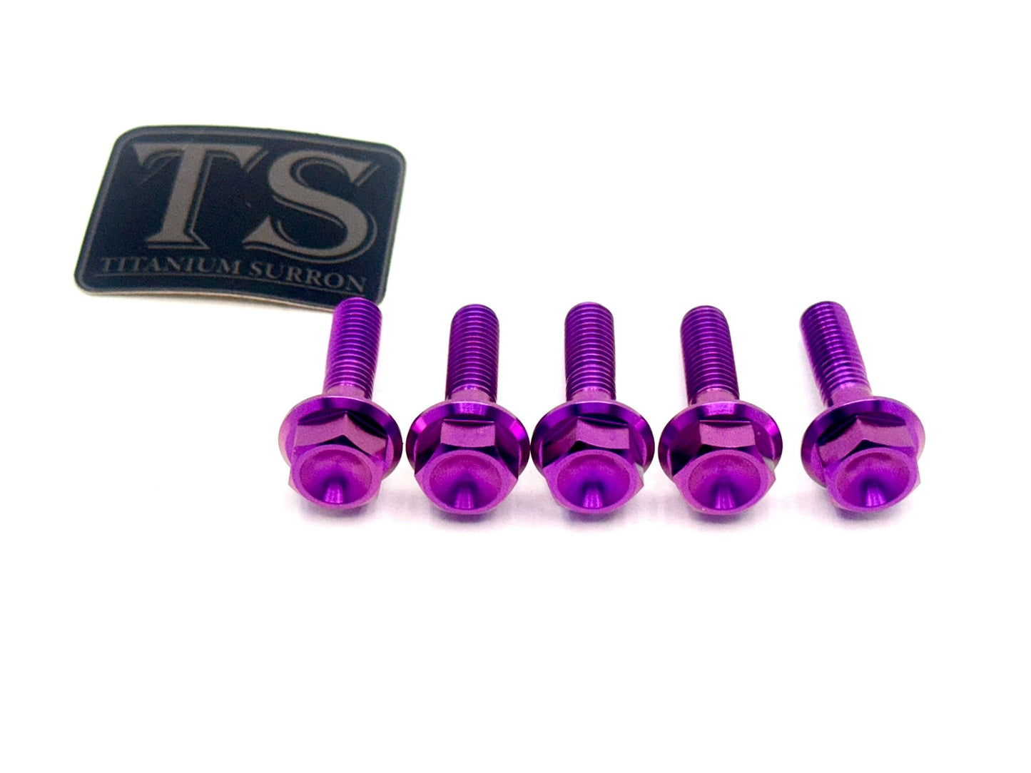 Titanium Sprocket Bolts - E - Moto