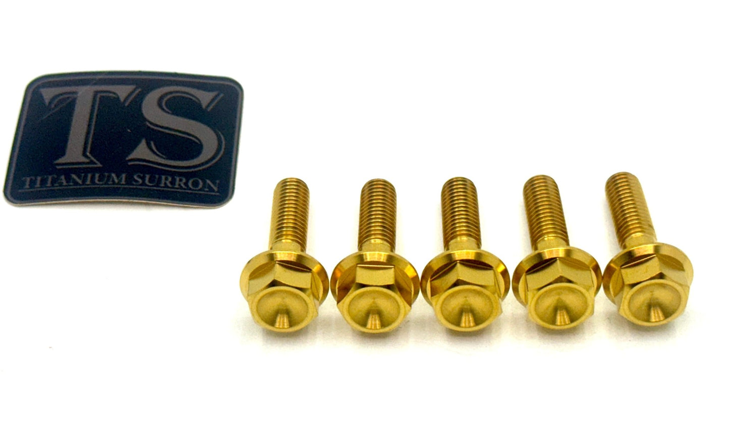 Titanium Sprocket Bolts - E - Moto