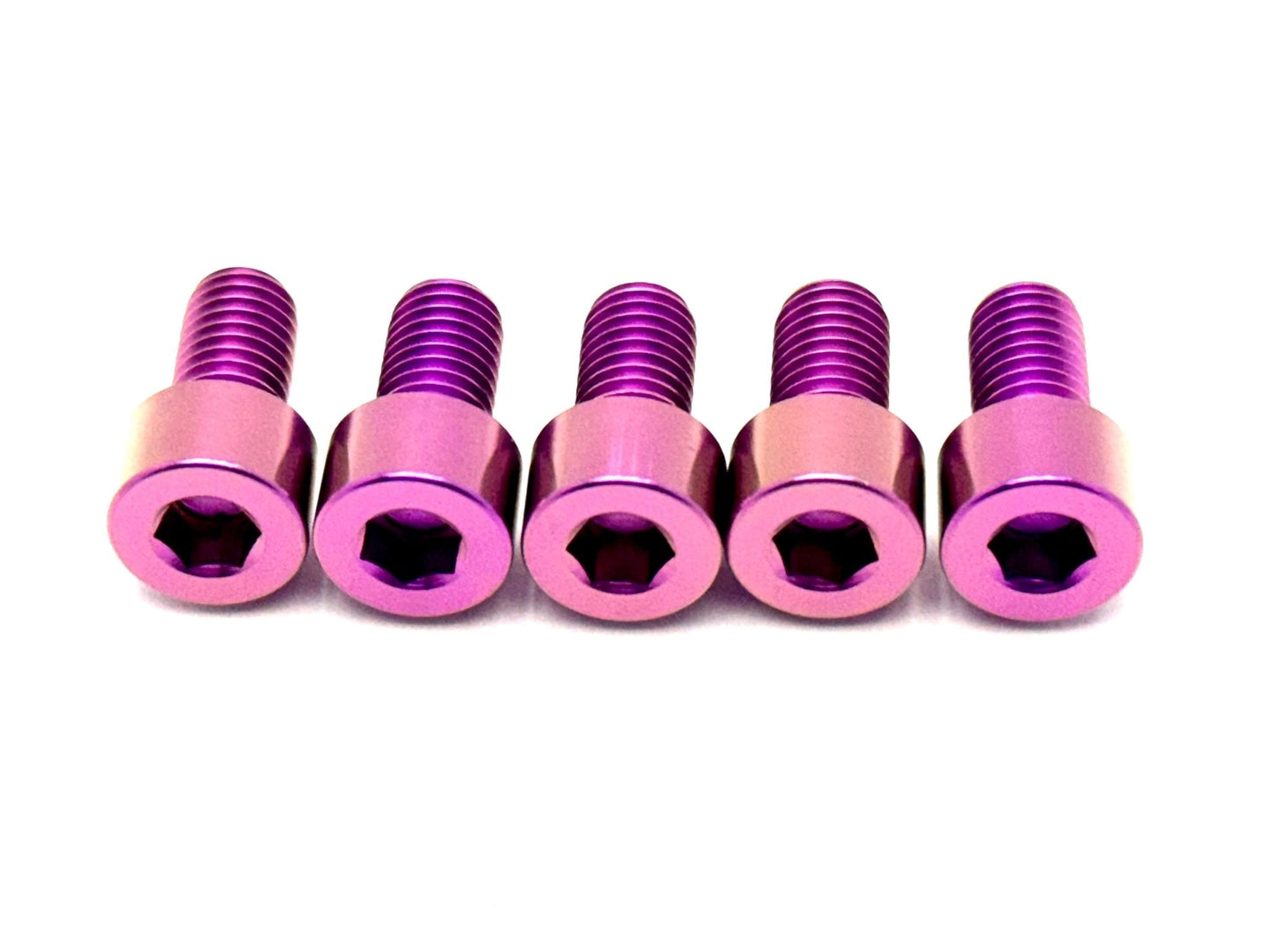 Purple Titanium Sprocket Bolts M8x18mm for Surron, Talaria, 79 Bike, Rerode, E-Ride Pro, Pro SS, Segway, and more