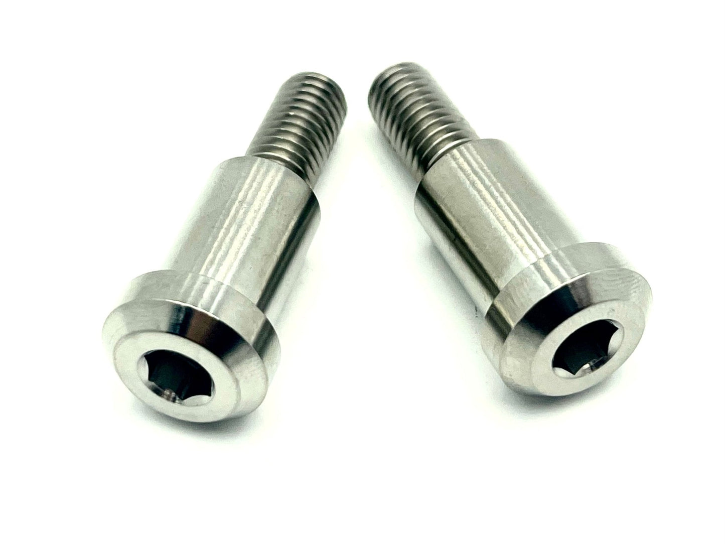 Raw color Titanium Rear Suspension triangle Bolts for the Surron Light Bee and Segway X260 and X160