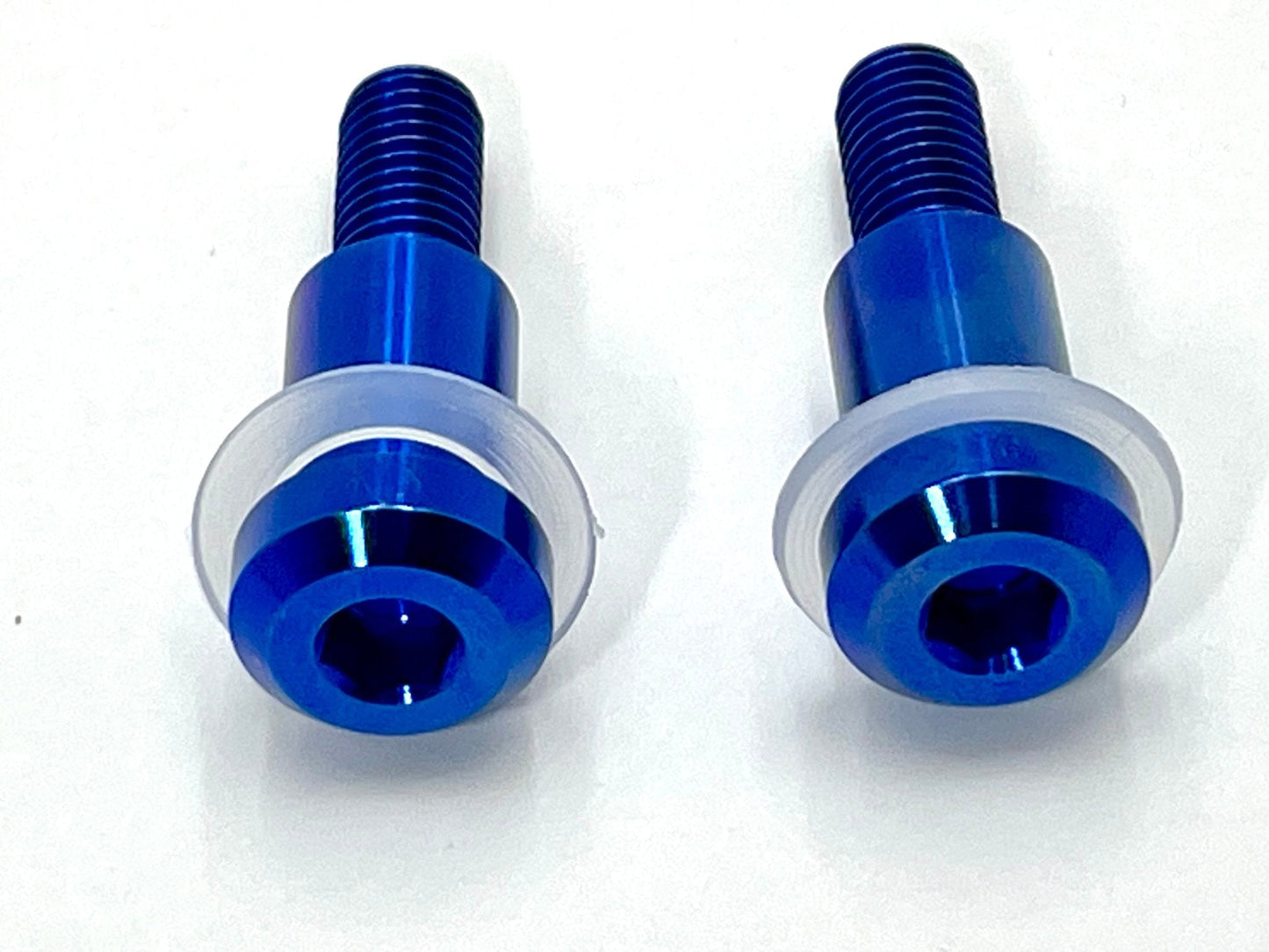 Blue Titanium Rear Suspension triangle Bolts for the Surron Light Bee and Segway X260 and X160