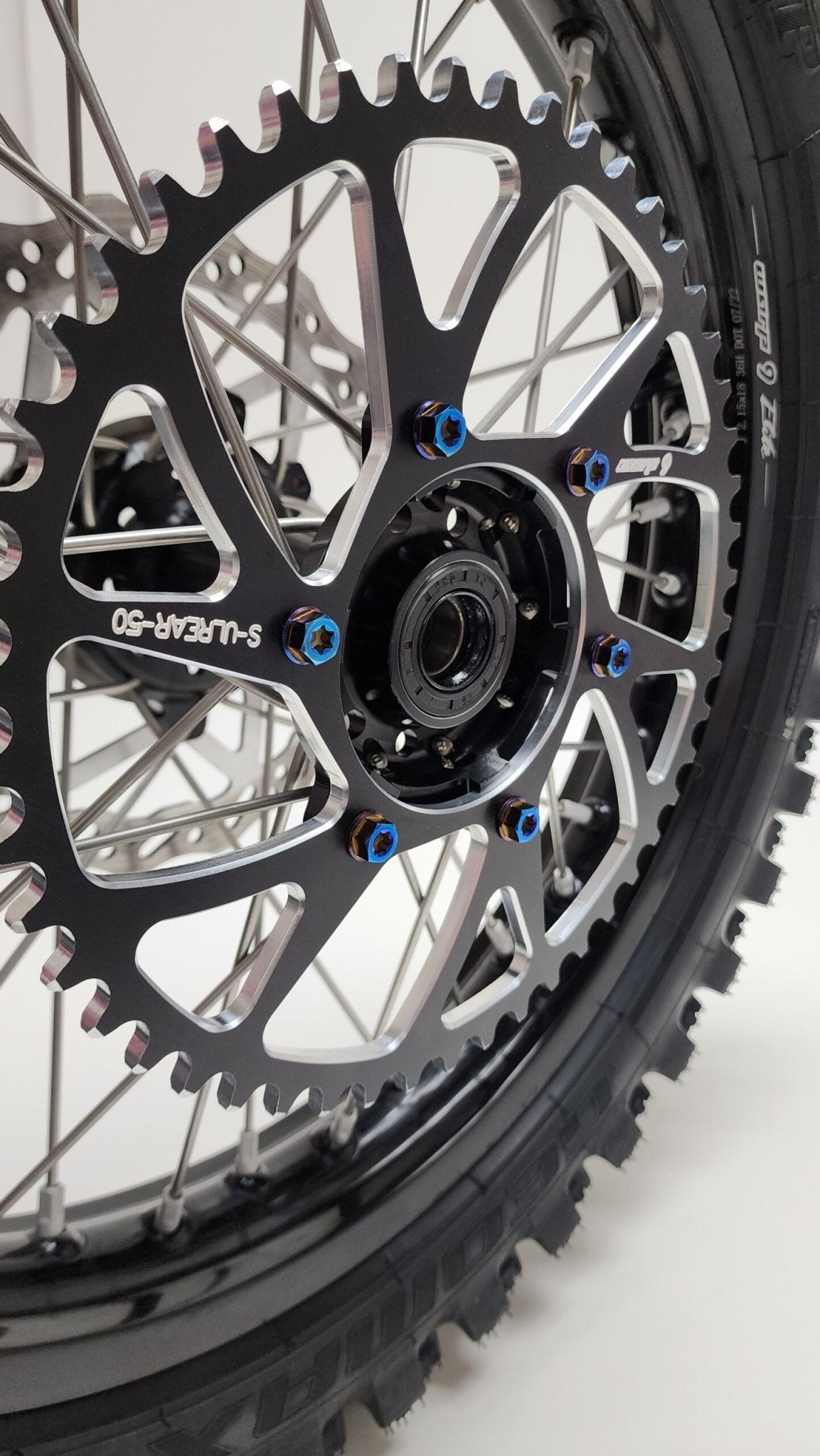 Warp 9 Surron Ultra Bee Titanium Sprocket Bolts (6)