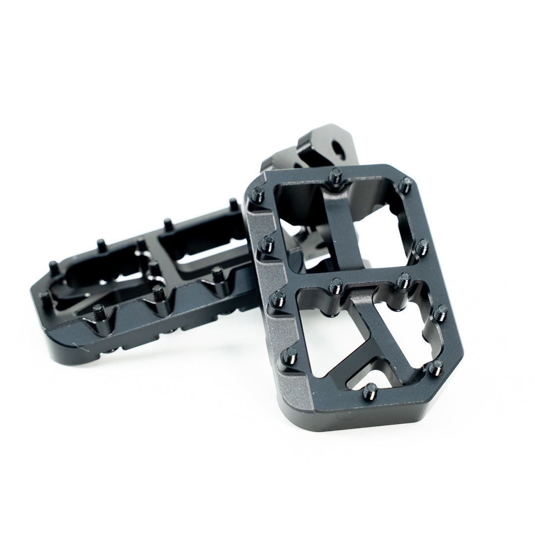 Wide Foot Pegs for E - Moto