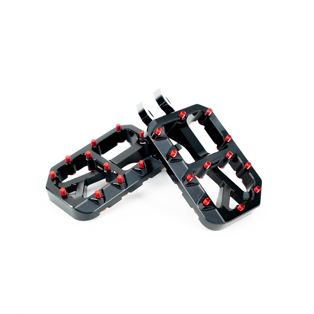 Wide Foot Pegs for E - Moto