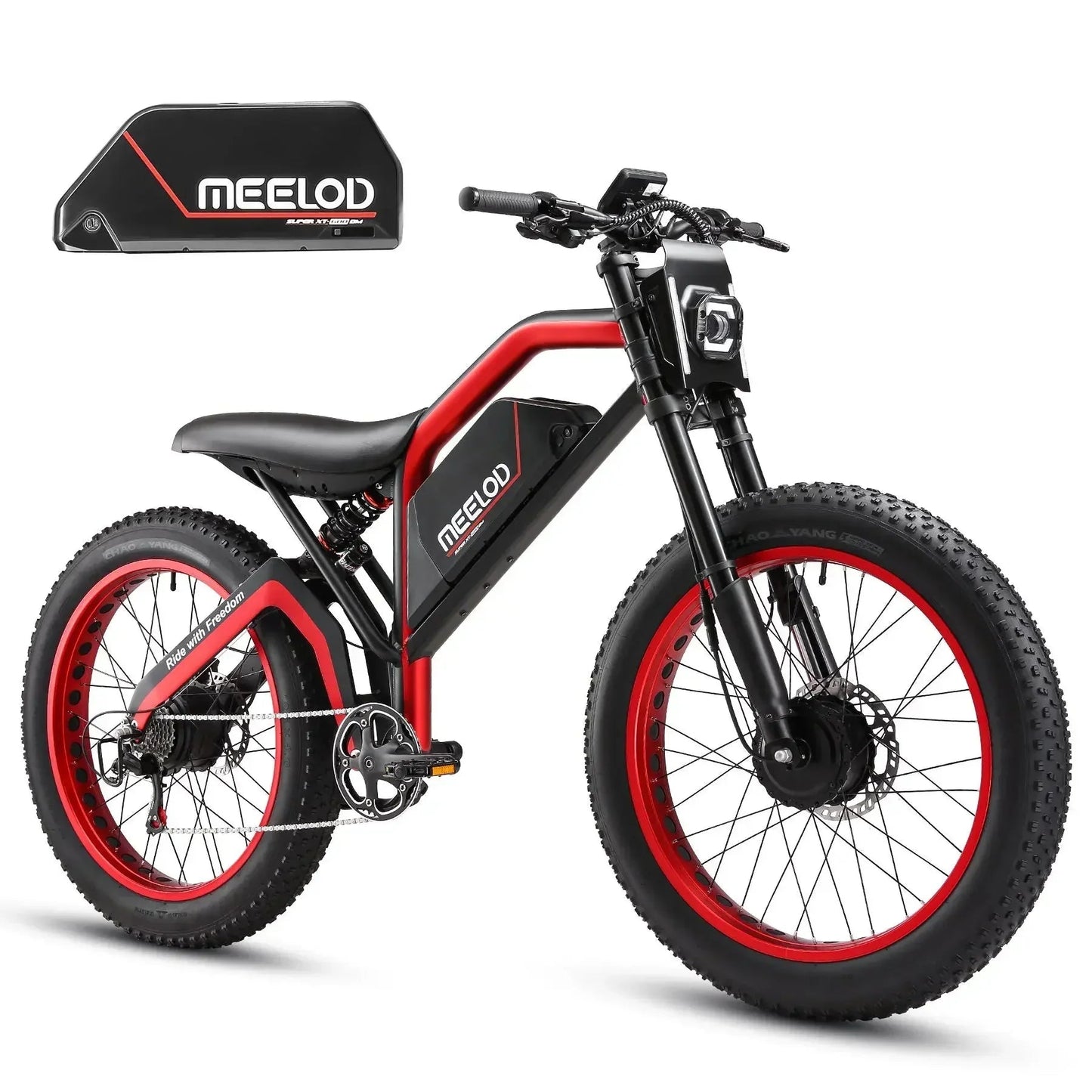 MEELOD XT600DL | Dual 1200W Peak Power Motor, 6061 Aluminum Frame