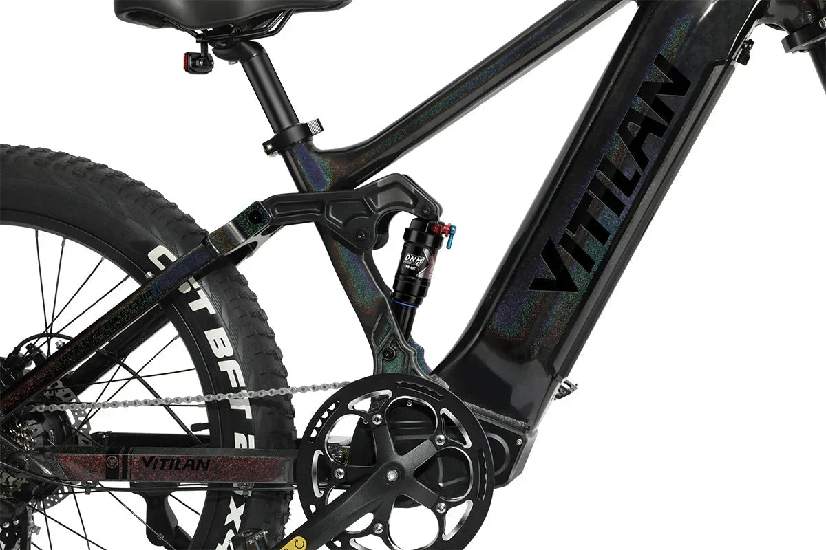 Vitilan T7PRO Full Suspension Mountain E-bike