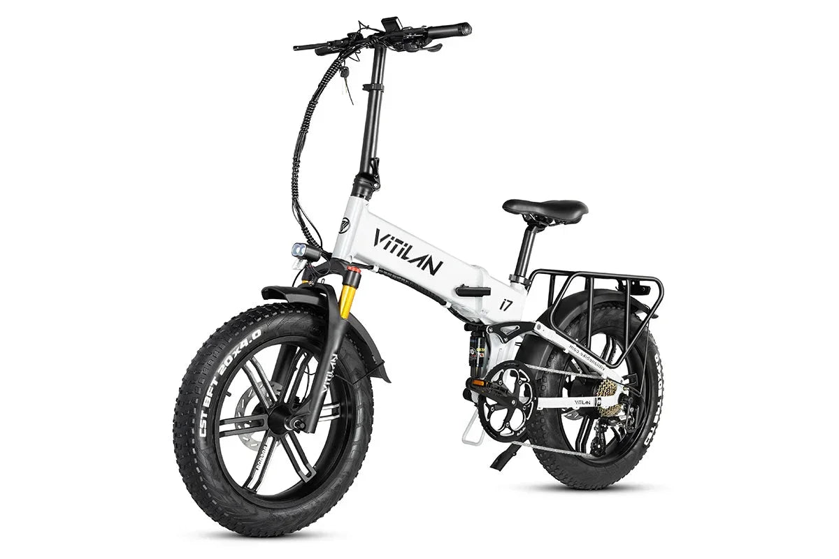 Vitilan I7 Pro Folding Full Suspension Electric Bike