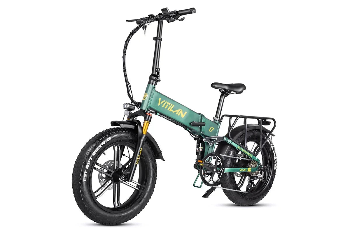 Vitilan I7 Pro Folding Full Suspension Electric Bike