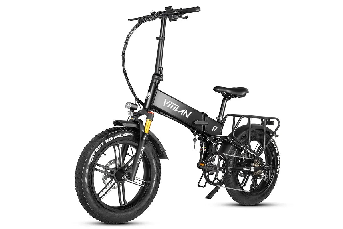 Vitilan I7 Pro Folding Full Suspension Electric Bike