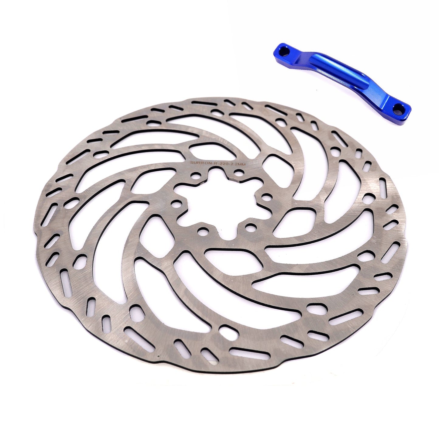 KKE Front 220MM Disc with Adapter For Surron LBX, Segway, Light E-moto