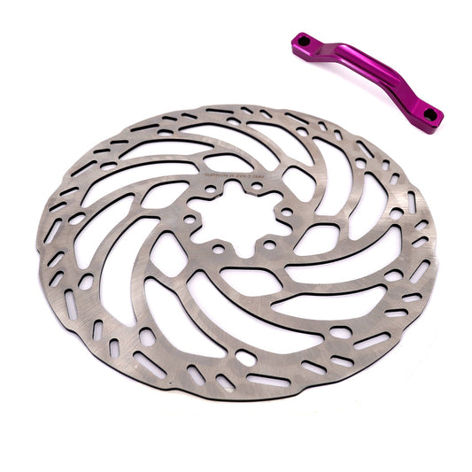 KKE Front 220MM Disc with Adapter For Surron LBX, Segway, Light E-moto