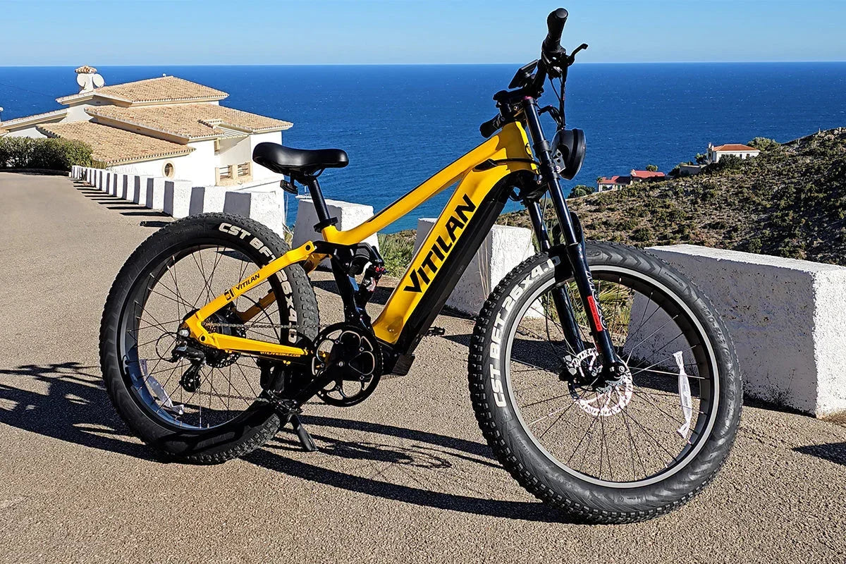 Vitilan T7PRO Full Suspension Mountain E-bike